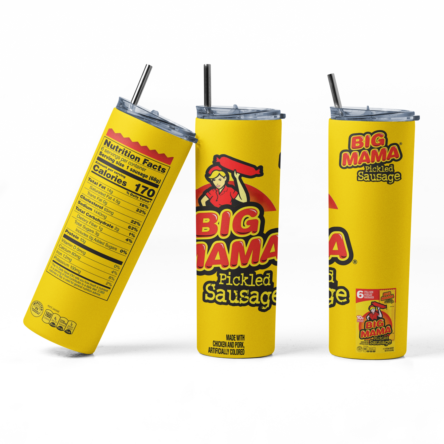 BIG MAMA SAUSAGE TUMBLER