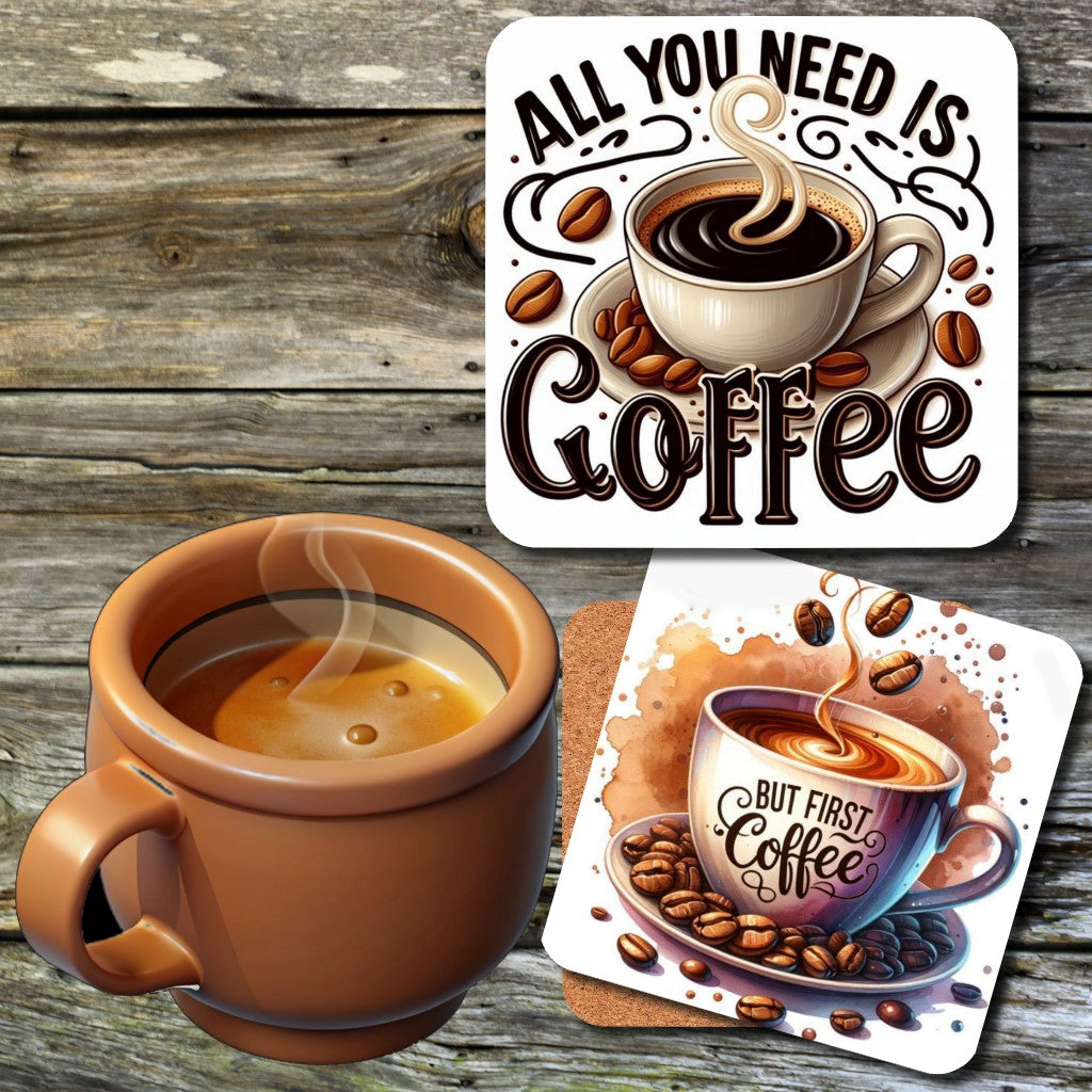 COFFEE DRINK COASTERS (MIX & MATCH)