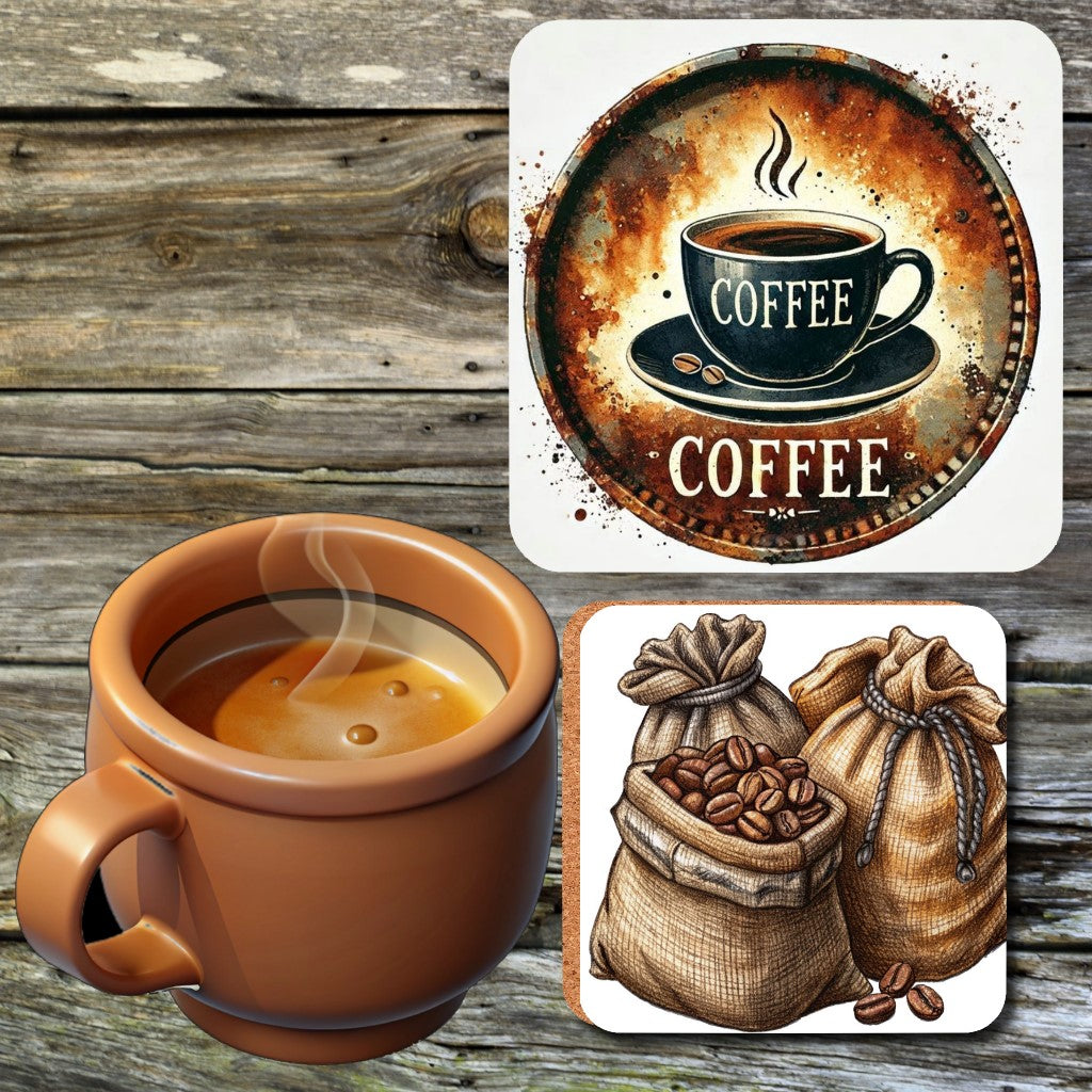 COFFEE DRINK COASTERS (MIX & MATCH)
