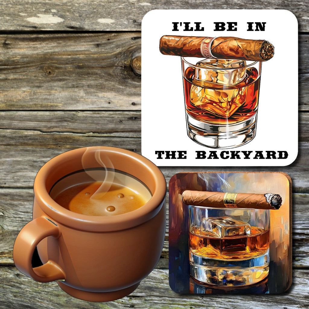 WHISKEY COASTERS