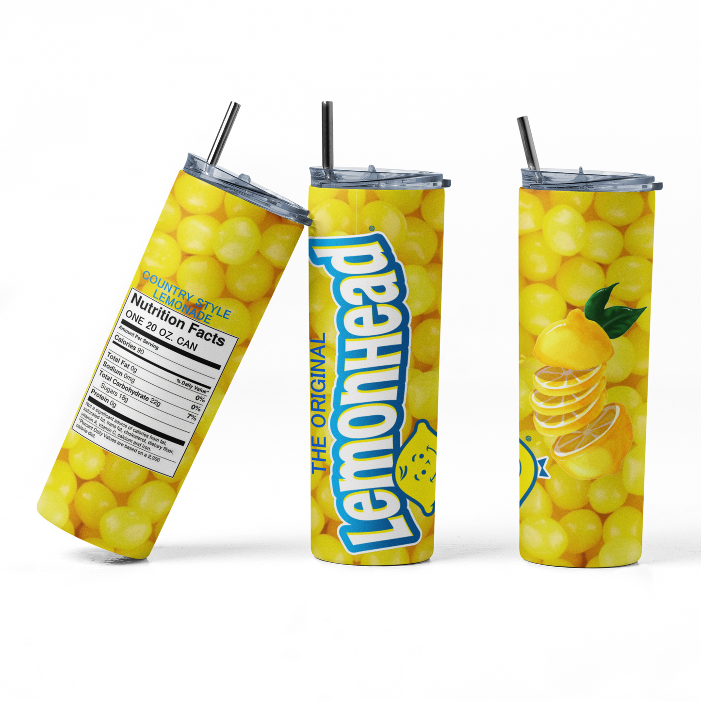 LEMONHEAD CANDY TUMBLER