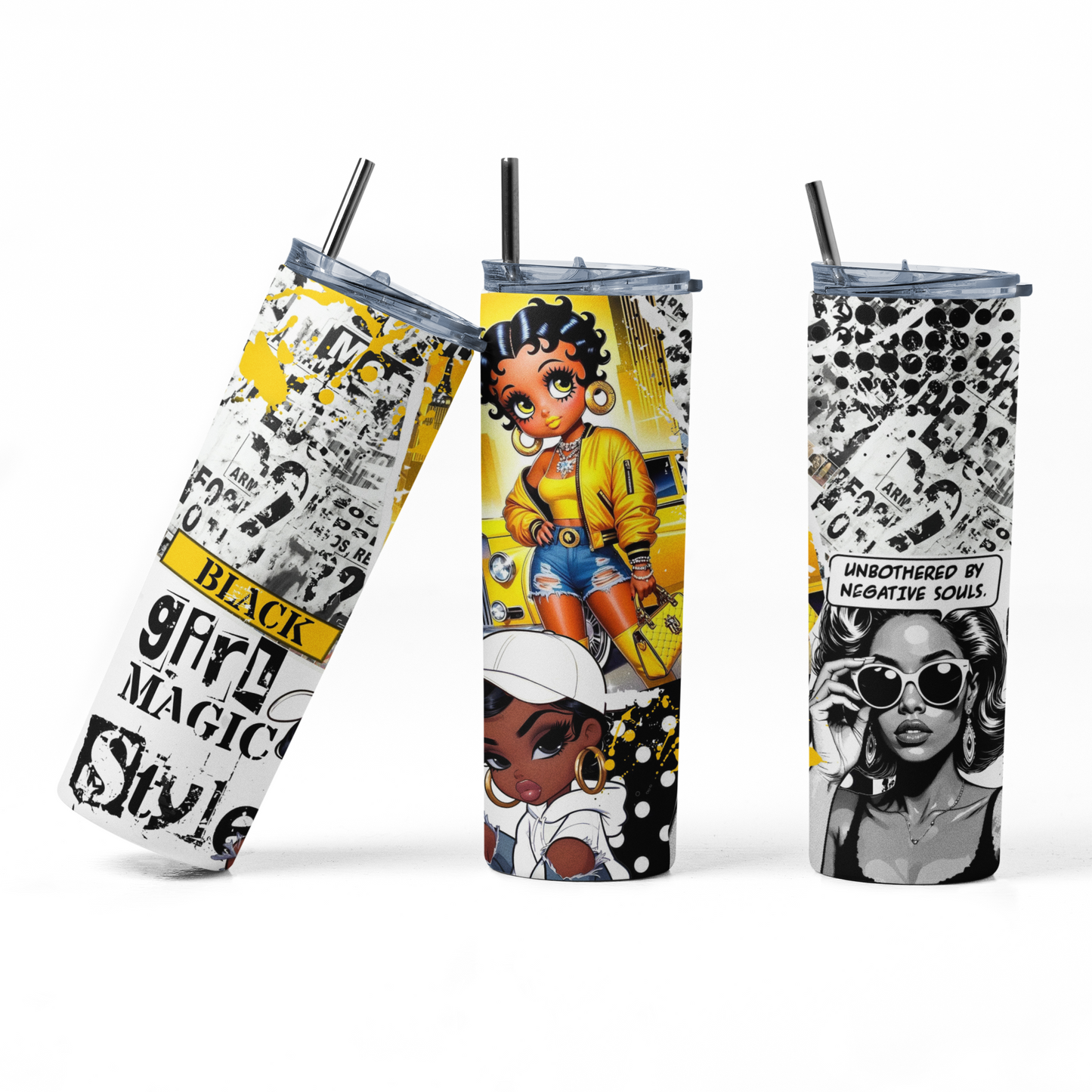 Black Girl Magic Tumbler